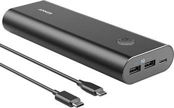 Stay connected with the Anker PowerCore+ 20100mAh USB-C (Black) available in the Philippines and purchase it from your nearest SM Cyberzone gadget store