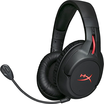 Enjoy a seamless and noise-cancelling gaming experience with the HyperX Cloud Flight Wireless USB Headset available in online tech shop SM Cyberzone Philippines