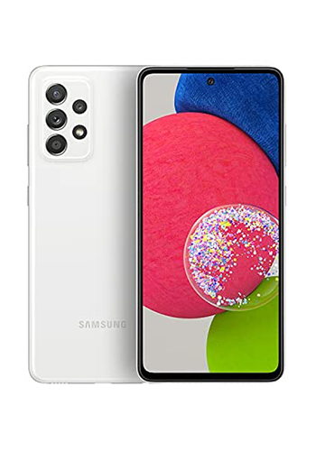 Get latest tech reviews on budget smartphone Samsung Galaxy A52s 5G color white available for sale in SM Cyberzone Philippines