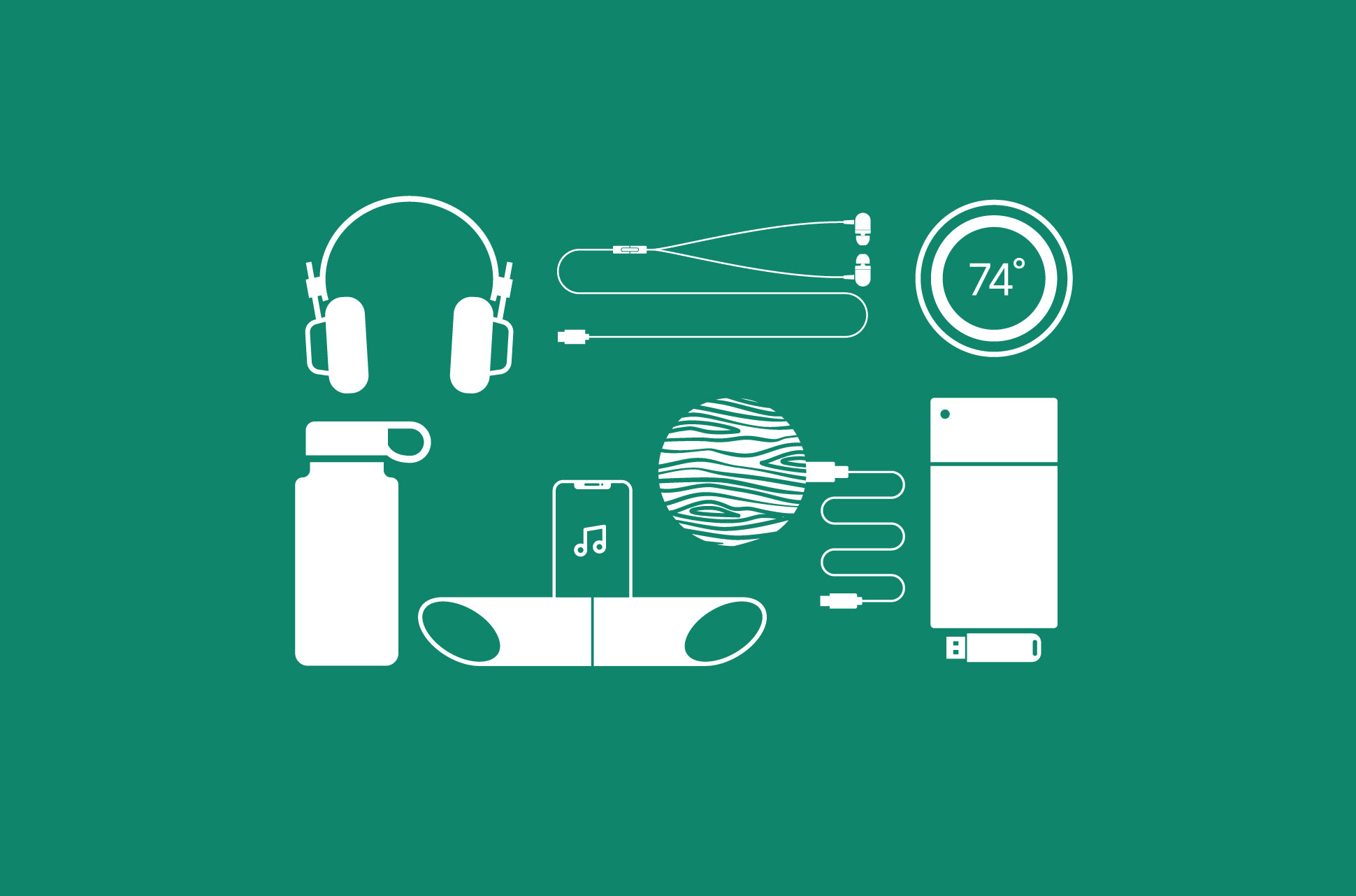 gadgets in green background by expressbpn.com