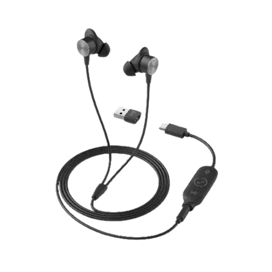 logitech Zone Wired Earbuds - SM Cyberzone logitech Zone Wired Earbuds - SM Cyberzone